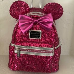 Disney Imagination Pink Loungefly Mini Backpack